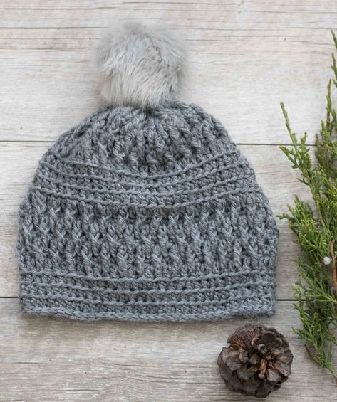 Alpaca Squishy Pom Beanie Crochet Hat Pattern – Mama In A Stitch Crocheted Beanies, Crochet Headwear, Cloth Craft, Slouchy Hat Crochet Pattern, Slouchy Hat Pattern, Alpaca Hat, Small Bunny, Beau Crochet, Slouchy Hats