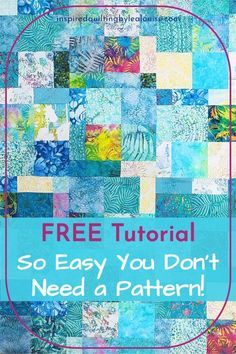 FREE BABY QUILT PATTERN! Learning how to make the fastest baby quilt begins with using 100 charm squares. It's so easy you don't even need a pattern! See how to turn those charm squares into an amazing quilt faster than you ever thought possible! What To Do With Quilt Squares, Charm Pack Baby Quilt Patterns Free, Square In Square Quilt Pattern, Angel Quilt Patterns, Easy Free Quilt Patterns, Duckworth Quilt Pattern, Baby Quilt Patterns Easy Free Simple, Quick Quilt Patterns Free, Baby Quilts Patterns Free