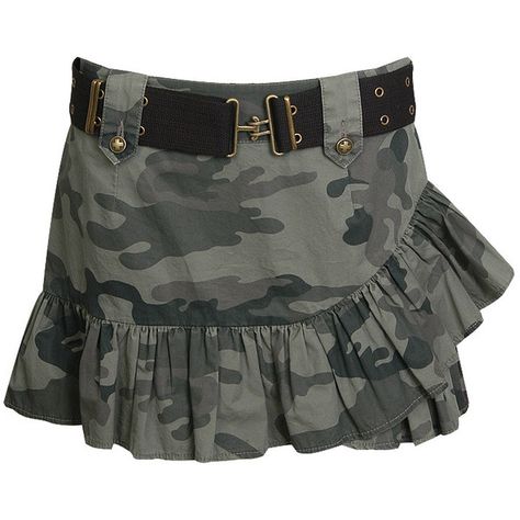 Camouflage Ruffled Skirt ($11) ❤ liked on Polyvore featuring skirts, bottoms, saias, women, twist skirt, forever 21, cotton skirts, cotton knee length skirt and frill skirt Military Skirt, Twist Skirt, Military Skirts, Twisted Skirt, Flouncy Skirt, Frilly Skirt, Cotton Skirts, Camo Skirt, Frill Skirt