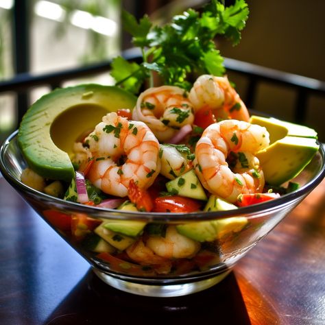 Mexican Shrimp Ceviche Recipe | Recipes.net Mexican Shrimp Ceviche, Shrimp Cocktails, Shrimp Snacks, Shrimp Ceviche Recipe, Tuna Ceviche, Tostada Recipes, Seafood Dish Recipes, Mexican Shrimp, Mexican Appetizers