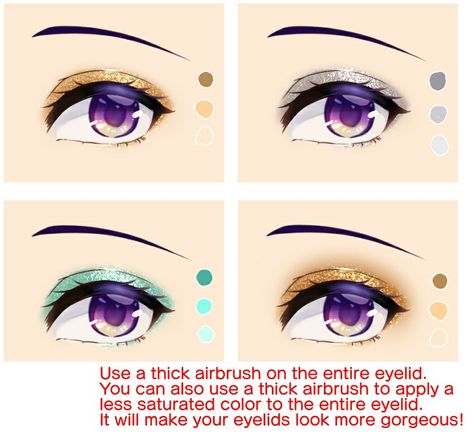 How To Draw Eyeshadow Digital, Eyeshadow Drawing, Eyeshadow Art, Cute Eyeshadow Looks, Color Eyeshadow, Drawing Inspo, Bluish Green, Body Drawing, Cute Wallpaper Backgrounds