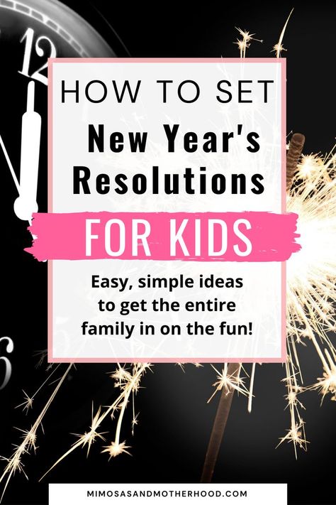 New Year’s Eve is such a great chance to spend time with your family. Not only is it an opportunity reflect on the year as it comes to a close, but it’s also a wonderful time to focus on the future, including for children. Read on for tips on how to create and set New Year’s Resolutions for Kids. Family New Years Resolution Ideas, New Years Resolution Kids, New Year’s Resolution For Kids, Family New Years Resolution Printable, Kids New Years Resolutions Printable 2022, Advice For New Moms, New Year Goals, Mindful Parenting, Paper Chains