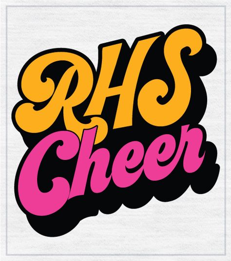 9121 Retro Cheer T-shirt | High School Shirts High School Cheer Tshirts Design, Cheer Captain Shirts, Homecoming Cheer Shirts, Cheer Practice Shirts Design, Cheer T Shirts Ideas, Cheerleader Shirts Ideas, Cheer Camp Shirt Ideas, Retro Cheer Shirt, Varsity Cheer Shirts