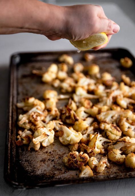 Lebanese Cauliflower Bites ~ Arnabeet - Cosette's Kitchen Arnabeet Recipe, Lebanese Cauliflower, Cauliflower Tahini, Vegan Feast, Cauliflowers, Cauliflower Dishes, Buffet Ideas, Lebanese Food, Meatless Recipes