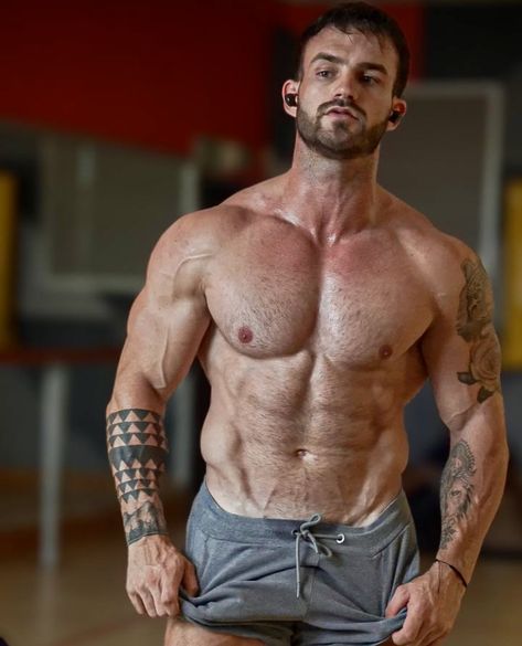 Men’s Physique, Masculine Men Muscle, Muscular Man Reference, Big Muscular Man, Large Muscular Men, Big Muscular Men, Torso Reference, Lean Muscle Men, Buff Man