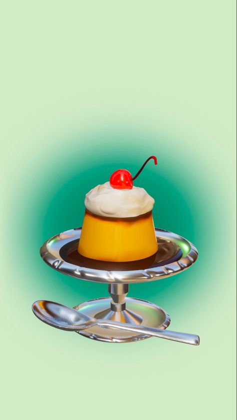 Pudding Wallpaper, Japan Dessert, 90s Wallpaper, Cute Twitter Headers, 귀여운 음식 그림, Chibi Wallpaper, Vintage Dessert, Paper Collage Art, Indie Room