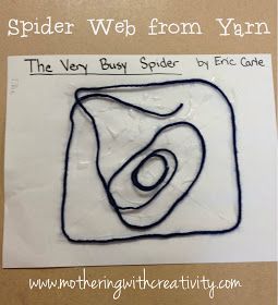 Spider Crafts Preschool, Spiders Preschool, Eric Carle Crafts, Eric Carle Activities, The Very Busy Spider, Spider Activities, October Lessons, Spider Book, Caterpillar Book