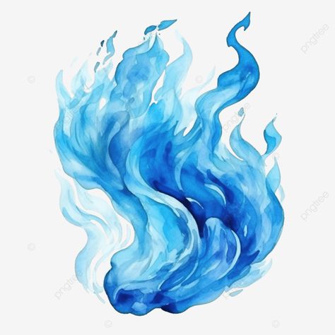 watercolor painted blazing blue flame fire fireball illustration clipart Fire Clipart, Transparent Watercolor, Flame Art, Blue Flame, Transparent Image, Blue Flames, Blue Fire, Tropical Leaves, Watercolor Clipart