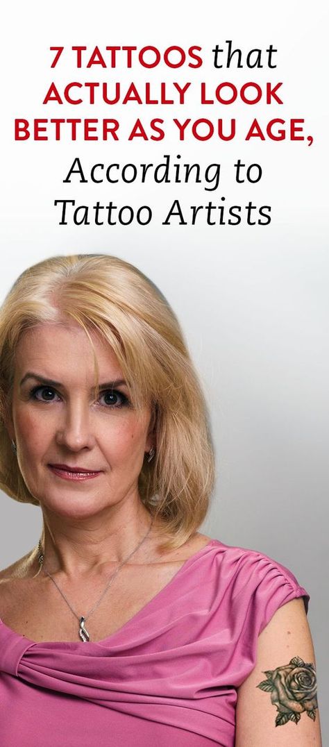 Old Tattoos That Age Well Over Time, According To Artists Must Have Tattoos For Women, Real Tattoos For Women, Patchwork Color Tattoo, Small Colour Tattoos For Women, Queer Art Tattoo, Always Find The Light Tattoo, Placement Of Tattoos For Women, Old Person With Tattoos, Victorian Tattoos For Women