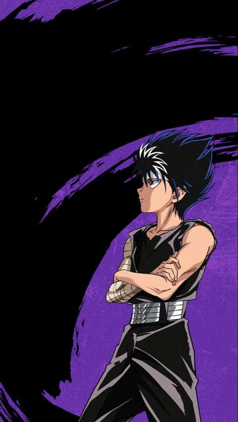 Hiei Yu Yu Hakusho, Yu Yu Hakusho Hiei, Ghost Fighter, Yusuke Urameshi, Yu Yu Hakusho Anime, Yoshihiro Togashi, Yu Yu Hakusho, Naruto Funny, Anime Wall Art