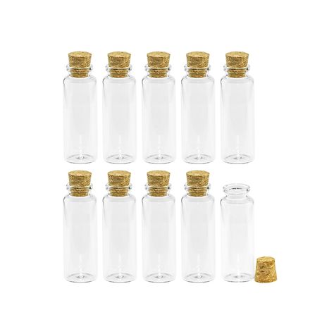 Empty Mini Bottle with Cork Stopper 40ml Glass Jars idea for Wedding Small Wishing Bottles Wholesale 6pcs - Walmart.com What To Put In Tiny Glass Bottles, Mini Bottle Jewelry, Tiny Glass Bottle Ideas, Tiny Potion Bottles, Mini Glass Vial Ideas, Idea For Wedding, Mini Glass Jars, Empty Glass Bottles, Pagan Pendants