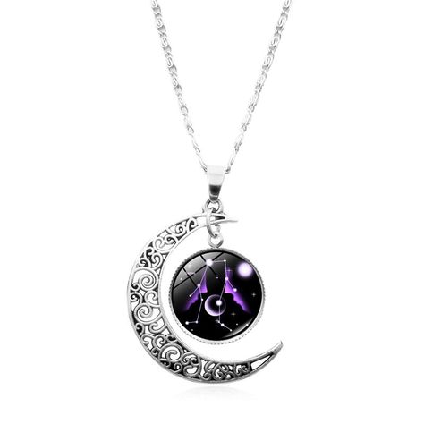 PRICES MAY VARY. [The Perfect Gift Idea]—The best gift for your wife, girlfriend, sister, mother, daughter,or colleague, so it is a good gift for your friends. [ womens necklaces ]—Each zodiac pendant necklace comes with a description of all of the unique traits that makes an constellation special. [ layered necklace ]—Keeping your jewelry away from water and skin care products will slow color fading. It is very easy to clean with a soft and dry cloth. [ necklace set ]—The constellation necklace Jewellery Choker, Time Stone, Crescent Moon Jewelry, Galaxy Pendant, Crescent Moon Pendant, Constellation Necklace, Moon Pendant Necklace, Gem Necklace, Zodiac Pendant