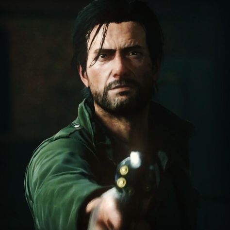 Sebastian Castellanos, The Evil Within, Facial Hair, Detective, Facial, Gaming, Fictional Characters