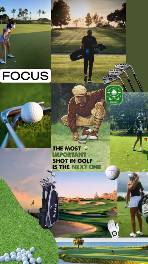 Golf Collage, Golf Wallpaper, Golf Aesthetic, Golf Pictures, Golf Attire Women, Golf Inspiration, Sport Golf, Golf Event, Golf Attire