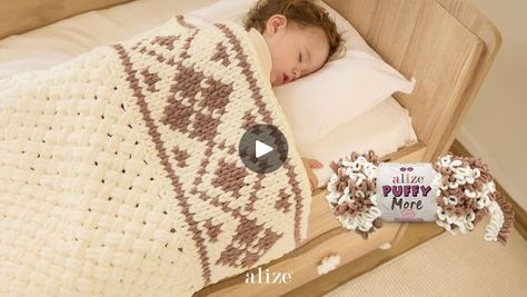 Alize Cornet, Alize Puffy, Alize Puffy Fine Blanket, Bernat Alize Blanket-ez Yarn Patterns, Alize Puffy Плед, Hand Knitting Yarn, Diamond Pattern, Knitting Yarn, Hand Knitting