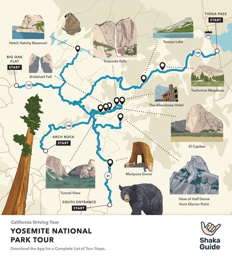 Yosemite Day Trip, Yosemite National Park Itinerary, Yosemite Itinerary, Yosemite Road Trip Map, Yosemite And Sequoia Itinerary, Best Hikes In Yosemite National Park, Yosemite Map, Yosemite Sequoia, Best Views In Yosemite