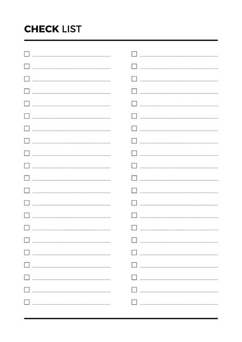 Checklist Template, Checklist Planner, Checklist Printable, Check List Template, Check List Planner, Check List Printable, Checklist PDF | Printable Planner For Moms by  Reginald Francis Daily Planner Book, Checklist Planner, Daily Planner Printables Free, Bucket List Journal, To Do Planner, List Planner, Checklist Printable, Weekly Planner Template, Daily Planner Pages