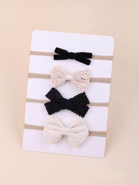 Newborn Bows, Baby Hair Accessories, Bow Decor, Baby Bow, Baby Supplies, Hair Bands, Girl Hair