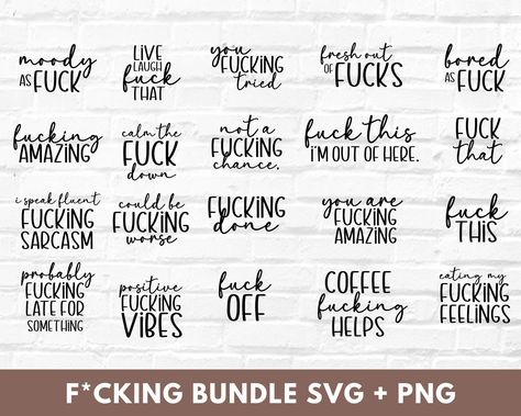 Sarcastic Svg, Funny Rude, Printable Collage Sheet, Bag Quotes, Courage Quotes, Zodiac Designs, Cricut Png, Easy Doodles Drawings, Sassy Quotes