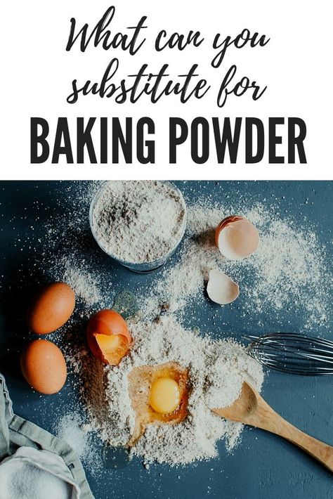 Make Baking Powder, Baking Soda Substitute, Baking Powder Recipe, Baking Powder Substitute, Food Substitutions Healthy, Oil Substitute, Healthy Waffles, Bread Substitute, Baking Powder Uses