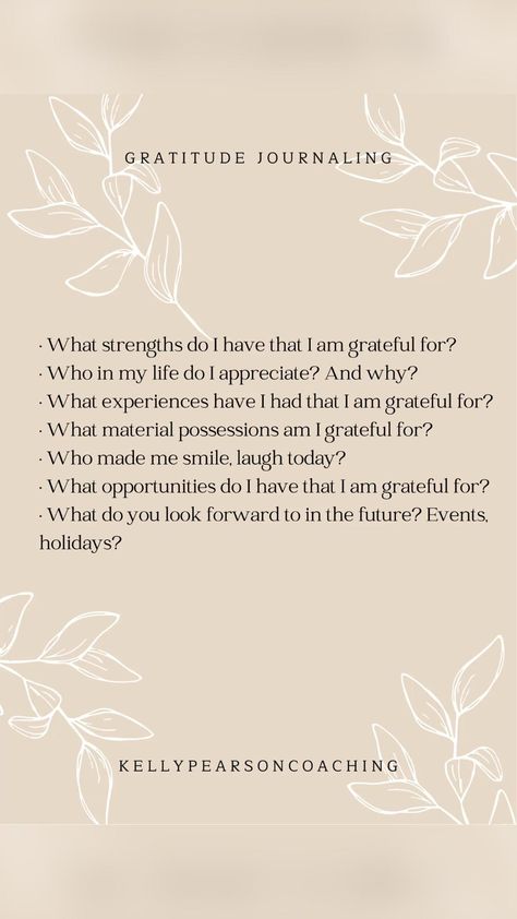 Gratitude journaling

When we are caught up in our lives, or especially on one aspect of our life that’s not going to plan we miss all the amazing and positive things that are happening around us.

Why gratitude journaling?

Well when you see what you already have in the here and now it can make you feel good and lift you. By stopping and taking time to notice and be grateful for what you have will change your mood, change your perspective.

Try it!

Just sit for a minute or two and look around you. What can you see? what can you hear? What can you feel?

Chances are you have more than you think but you are too focused on what you do not have. Stop and take a moment to appreciate what you have around you 🦋

https://www.instagram.com/kellypearsoncoaching/

⁣
 • .⁣
 • .⁣
 • .⁣
 • .⁣
 • . Aftercare Prompts, Morning Journal Prompts, Gratitude Day, Grateful For Everything, Change Your Mood, Journal Questions, Gratitude Journal Prompts, Appreciate What You Have, Daily Journal Prompts