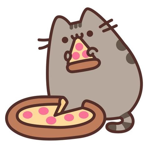 i love pizza because it tastes so nice and i love the cheese(: Pusheen Eating, Drawing Eating, Cute Pusheen, Pie Sticker, Pusheen Stickers, Pusheen Cute, Cat Eating, Pizza Cat, Eating Pizza