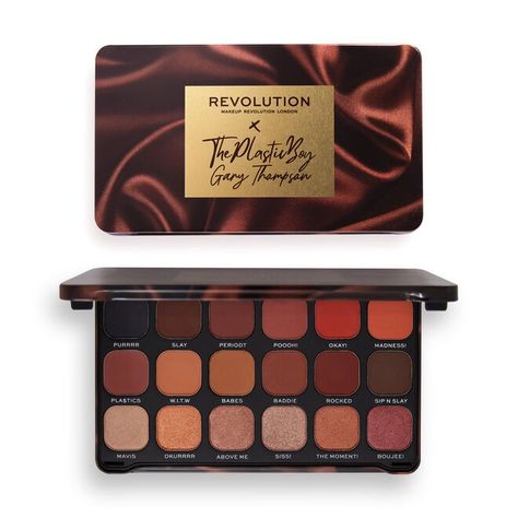 New Beauty Buys this Autumn – Nastasjialee Revolution Cosmetics, Guerlain Lipstick, Makeup Revolution Palette, Revolution Palette, Makeup Revolution London, Body Sunscreen, Makeup To Buy, Eye Palette, Makeup Brands