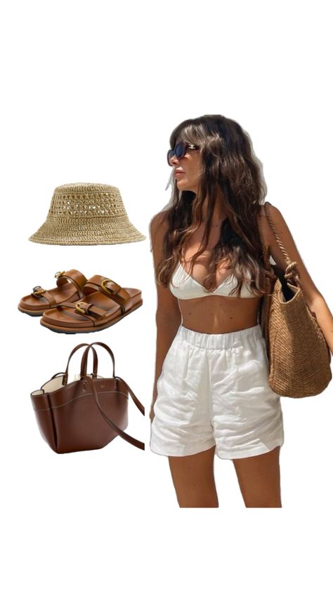 Costa Rica Outfit, Safari Outfit Women, Goa Outfits, St Lucia Day, Safari Outfit, Beach Ootd, Inspo Outfit, Beach Vibe, Travel Outfit