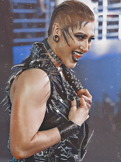 Rhea ripley edits.... Follow for more! Rhea Ripley Edit, Rhea Ripley Fan Art, Punk Clown, Rhea Ripley Mami, Mami Rhea, Demi Bennett, Buff Women, Wrestling Stars, Rhea Ripley