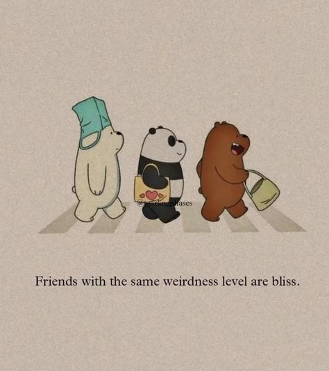 Friend Gang Quotes, We Bare Bears Quotes, Miss You Sister Quotes, Random Qoutes, Gang Quotes, Jeep Images, Friend Circle, Friend Wallpaper, Yamaha Rx100