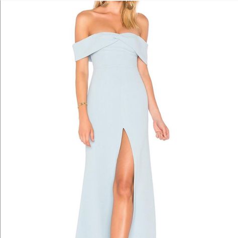 Originally Bought From Revolve! Never Worn. Still Has Tags. So Cute. Pale Blue Gown, Lila Dress, Friends Dresses, Blue Gown, Sequin Maxi Dress, Red Dress Maxi, Maxi Jersey Dress, Teal Dress, Sweetheart Dress