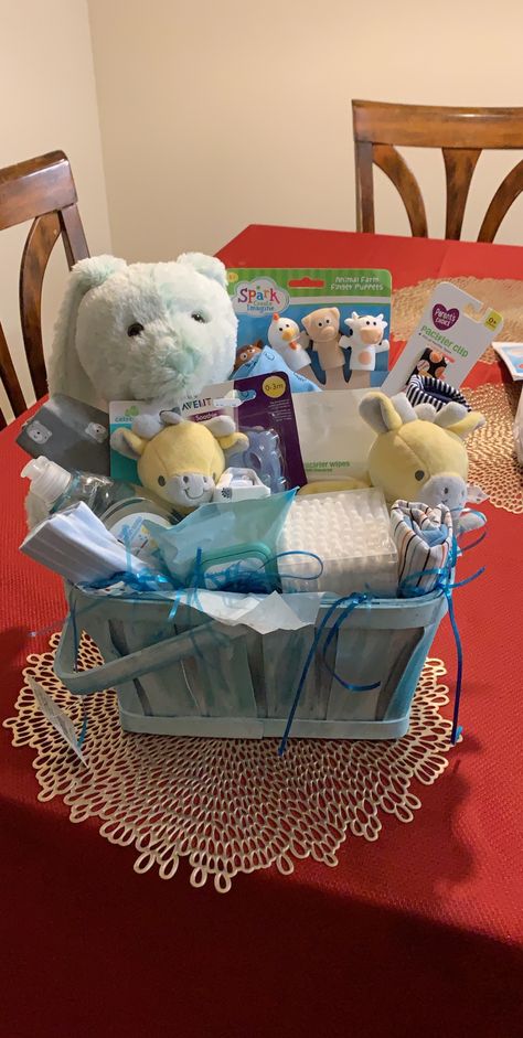 Newborn baby boy first Easter basket Baby Boy Easter Basket, Boy Easter Basket Ideas, Newborn Easter Basket, Boy Easter Basket, First Easter Basket, Boys Easter Basket, Baby Easter Basket, Baby Boy Easter, Easter Basket Ideas