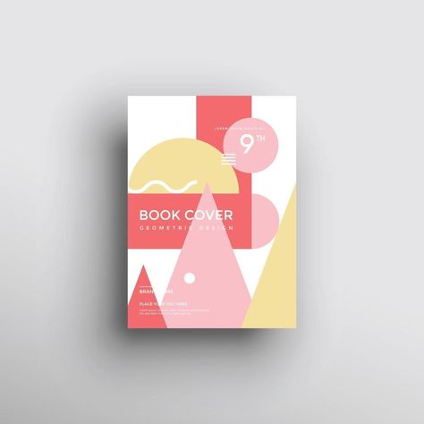 Geometric Book Cover, Brochure Background, Magazine Cover Ideas, Comparative Literature, Shape Books, Book Jacket, Basic Shapes, Design Aesthetic, Children Book Cover