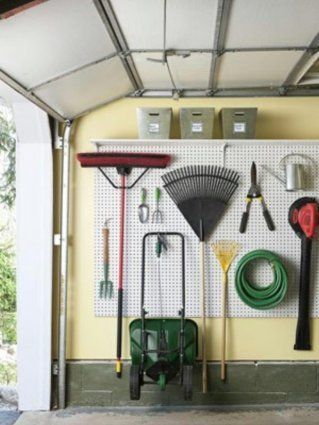 49 Brilliant Garage Organization Tips, Ideas and DIY Projects - Page 16 of 49 - DIY & Crafts Eames Design, Organizing Tools, Garage Organization Tips, Pegboard Organization, Garage Organization Diy, Garage Organize, Garage Remodel, Organisation Hacks, Diy Garage Storage