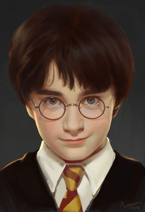 harry potter portrait painting Harry Potter 4k, Harry Potter Portraits, Harry Potter Face, Harry Potter Colors, Pencil Shading, Glowing Art, Harry Potter Drawings, Colorful Portrait, Harry Potter Characters