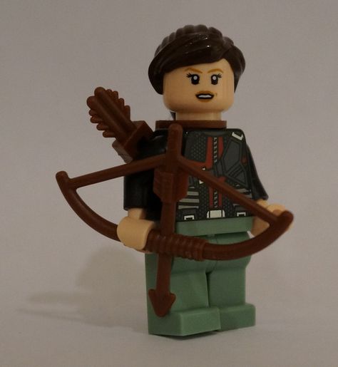 Lego Katniss Everdeen from Hunger Games by me. Lego Hunger Games, The Hunger Games Books, Hunger Games Books, Katniss Everdeen, The Hunger Games, The Hunger, Lego Creations, Hawkeye, Hunger Games