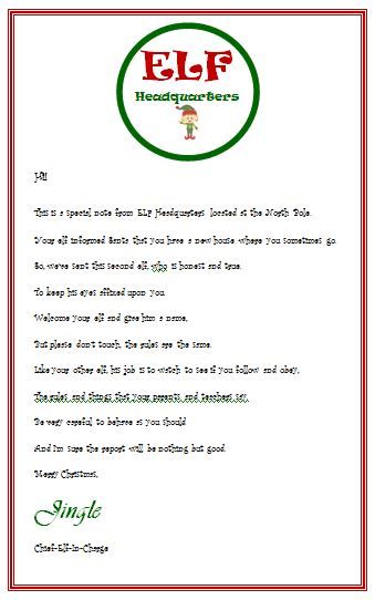 Elf on the Shelf 2nd Elf for divorced parents Elf On The Shelf For Divorced Parents, Elf On The Shelf Divorced Parents, Napkin Folding Ideas Paper, Elf Returns, Elf Is Back Ideas, Thanksgiving Napkin Folds, Simple Thanksgiving Table Decor, Napkin Folding Ideas, Elf Letter