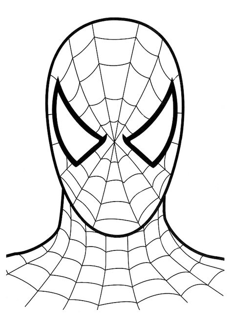 Spiderman Mask, Spiderman Face, Spiderman Coloring, Spiderman Drawing, Spiderman Birthday Party, Spiderman Party, Spiderman Cake, Spiderman Birthday, Superhero Birthday