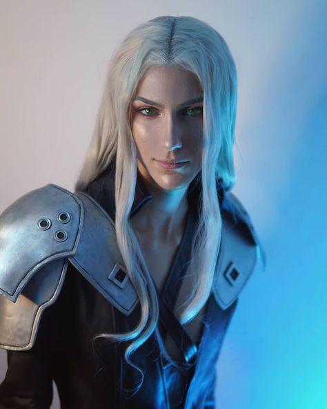 Sephiroth Hair, One Winged Angel, Sephiroth Cosplay, Lucis Caelum, Noctis Lucis Caelum, Winged Angel, Cosplay Inspiration, Final Fantasy Vii Remake, Cosplay Makeup