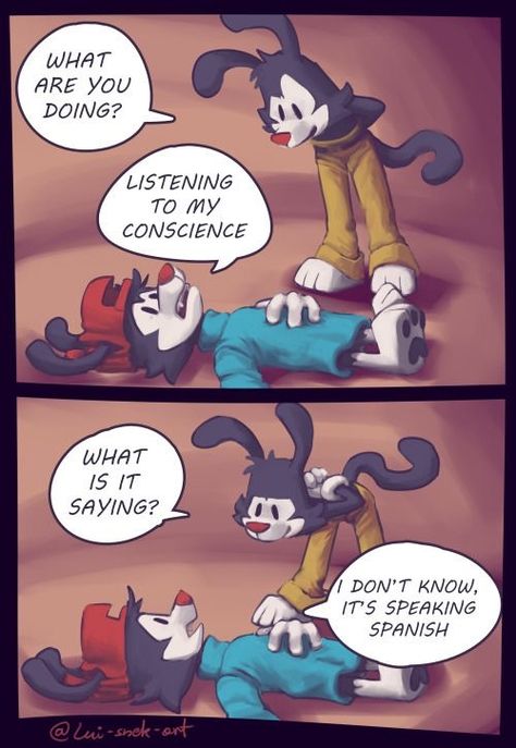 Looney Tunes As Humans, The Warner Siblings, Animaniacs Fanart, Animaniacs Yakko, Animaniacs Funny, Animaniacs Characters, Warner Siblings, Funny Comic Strips, Warner Brothers