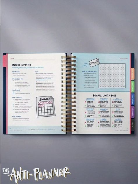 The Anti-Planner: A Unique Productivity Journal Available In 366 Or 166 Pages - Tailored For When You Don't Feel Like Planning! Dive Into Creative Activities, Practical Tips, And Fun Challenges To Get Things Done, Boost Your Productivity, And Overcome Procrastination.I discovered amazing products on SHEIN.com, come check them out! Overcoming Procrastination, Challenges Activities, Best Planners, Best Apps, Survival Guide, Ask For Help, Do You Know What, Like A Boss, Setting Goals