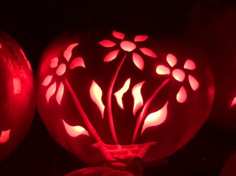 Flower Pumpkin Carvings | Utah Pumpkins Pumpkin Carving Flowers, Flower Pumpkin, Pumkin Carving, Pumpkin Carving Ideas, Pumpkin Carvings, Pumpkin Flower, Green Pumpkin, Carving Ideas, Fall Pumpkins