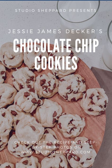 Jessie James Decker's Chocolate Chip Cookies — Studio Sheppard Making Candy, Junk Foods, Healthy Chocolate Chip Cookies, Chocolate Chip Cookies Recipe, James Decker, Jessie James Decker, Buy Cookies, Jessie James, Cookie Swap