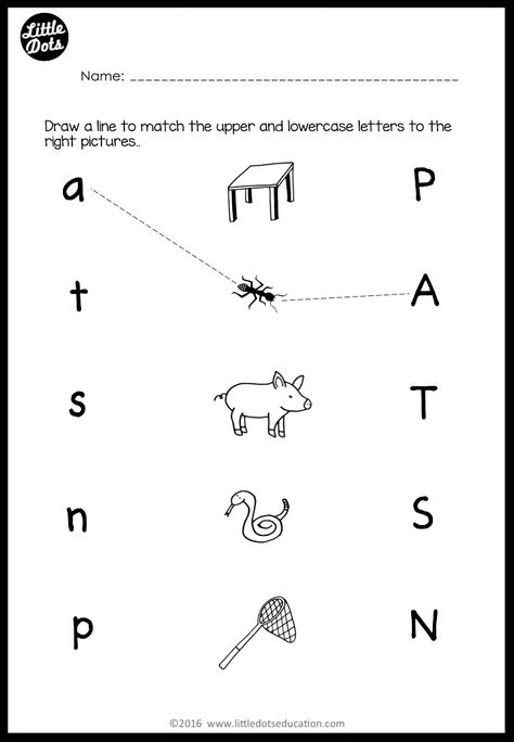 Matching Uppercase and Lowercase Letters Worksheets Matching Uppercase And Lowercase Letters, Letter Worksheets Kindergarten, Lkg Worksheets, Letters Worksheets, Letter Worksheets For Preschool, Beginning Sounds Worksheets, Fun Worksheets For Kids, English Worksheets For Kindergarten, Alphabet Worksheets Kindergarten