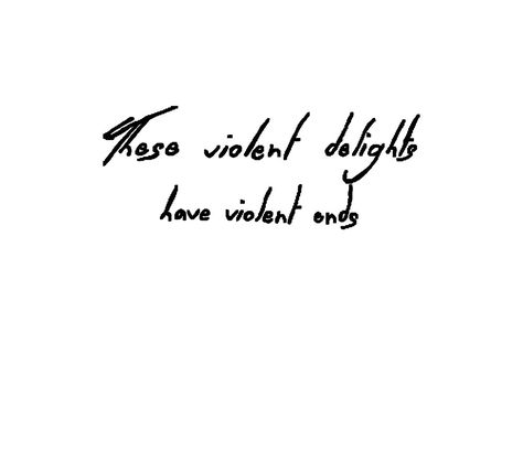 These Violent Delights Have Violent Ends, I Love You, Love You, Tattoos