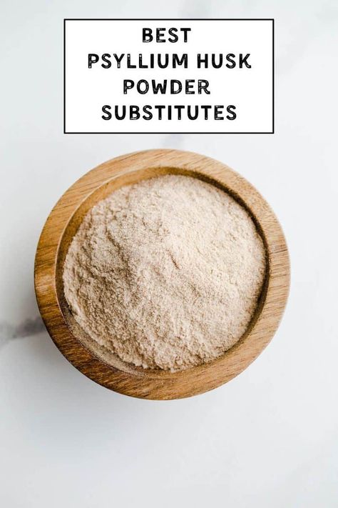 Psyllium Husk Substitute, Psyllium Husk Bread, Egg Replacement In Baking, Substitute Ingredients, Egg Free Baking, Gluten Free Wraps, Psyllium Husk Powder, Flour Substitute, Baked Peach