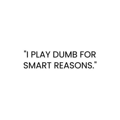 I play dumb for many reasons. And the major reason being.... Men.
Men often react unfavorably when a women knows more than them. When I show homes to just let the man take the lead, and let him make his own thoughts and decisions.
Doing this has many benefits though
✦ no one likes a know it all
✦ people tend to open up more
✦ it avoids any conflicts
✦ it shows i'm willing to listen & learn from others
✦ i'm less of a threat or intimidating
✦ it helps maintain positive relationships Men Will Be Men Quotes, Done With Guys Quotes, You Don’t Own Me, Men Explain Things To Me, I Know More Than I Say Quotes, Intimidating Quotes, Men Who Dont Want To Commit Quotes, When A Man Lies To A Woman, Know It All People