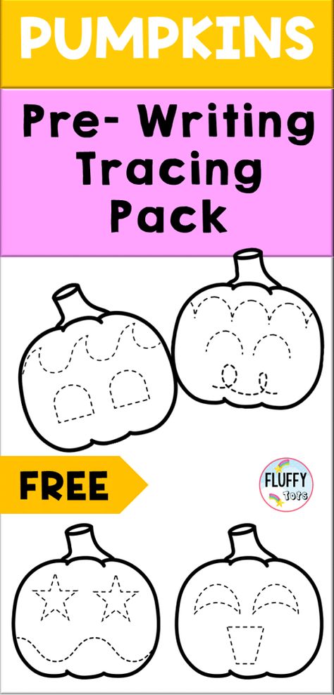 6 Fun Pumpkin Faces to Help with Your Kids' Tracing Practice 2 Pumpkin Preschool Printable, Free Pumpkin Investigation Printable, Pumpkin Tracing Worksheet, Pumpkin Shape Tracing, Pumpkin Tracing, Tracing Printables Free, Silly Pumpkin Faces, Pumpkin Language Arts Preschool, Pumpkin Literacy