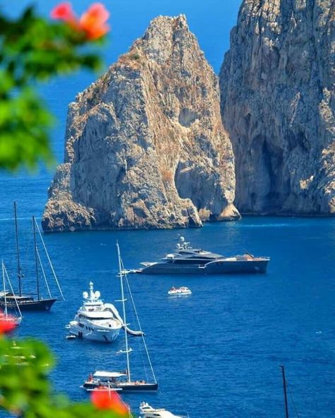 Capri, Italy Capri Italy Photography, Italy Holidays, Capri Italy, Places In Italy, Italy Photography, Italy Vacation, Cruise Travel, Tall Ships, Holiday Travel