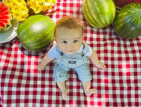 Watermelon Baby Photoshoot Watermelon Baby, Baby Photoshoot, Baby Pictures, Watermelon